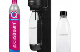 Saturator Sodastream Gaia + 1 butelka + gaz. Czarny